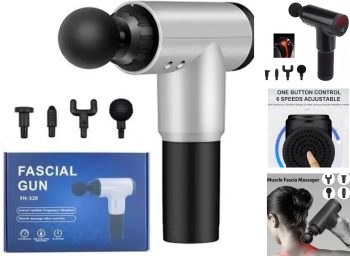 Masajeador Muscular Fascial Gun 6