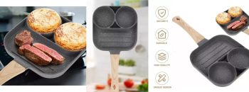 Sartén Antiadherente Multiusos 3 En 1