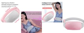 Cinturón Cólicos Abdominales Menstruales