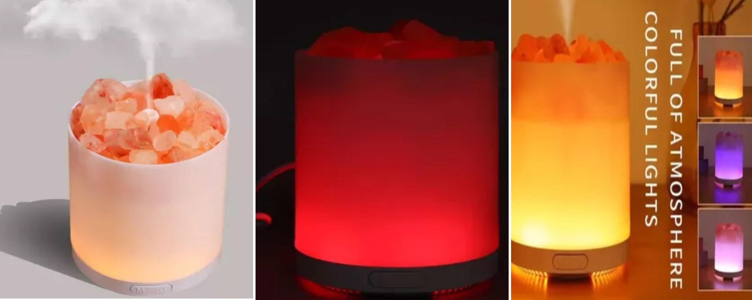 Humificador Aromaterapia Con Piedras