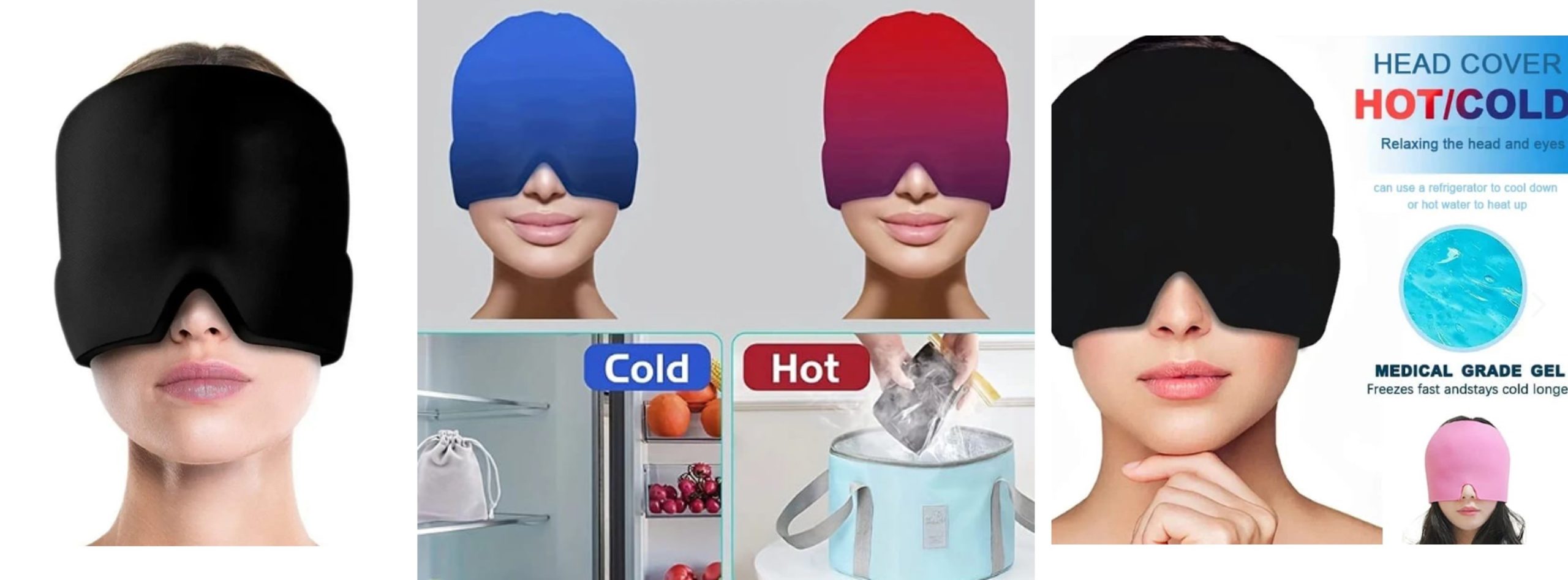Gorro En Gel Para Migraña Dolor