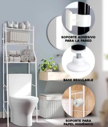 Organizador de Baño tipo Estante