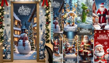 Funda Navideña para Puerta